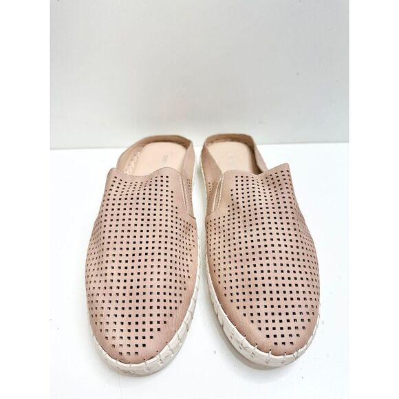 Harmony Balance Mules Womens Size 8 Vegan Leather PU Perforated Slip On Shoes - Picture 3 of 8